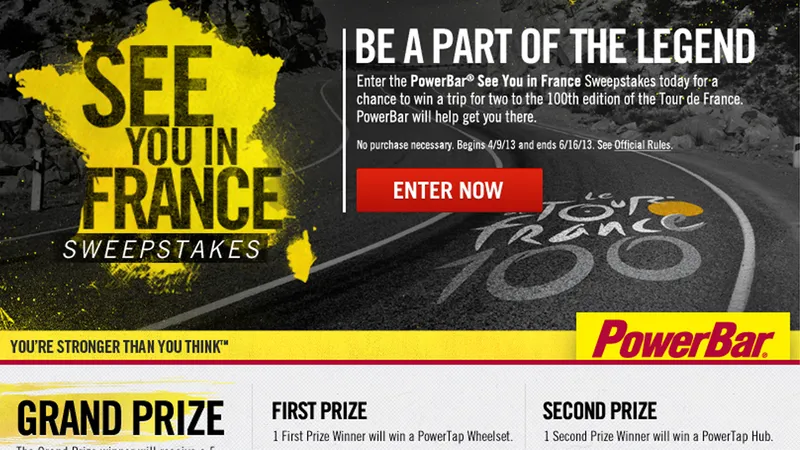 Powerbar Tour de France CA