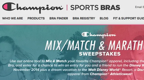 Champion & runDisney Mix/Match & Marathon Sweepstakes