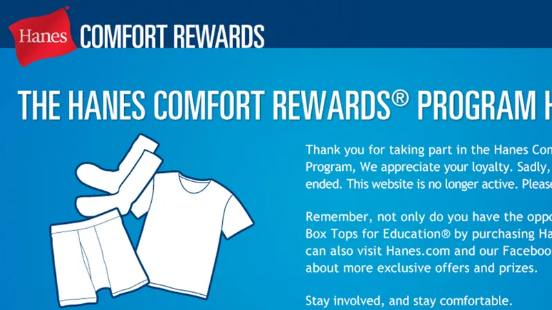 Comfort Rewards